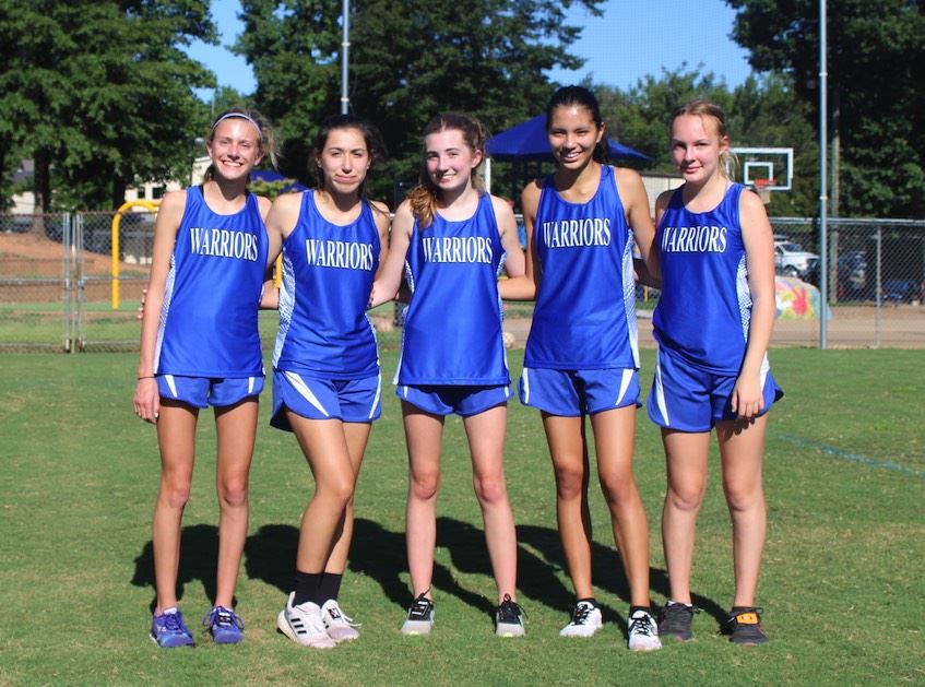 2021 Girls Cross Counrty Team