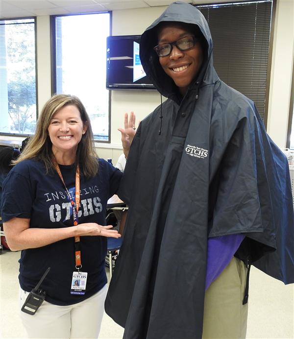 We will have the poncho again.